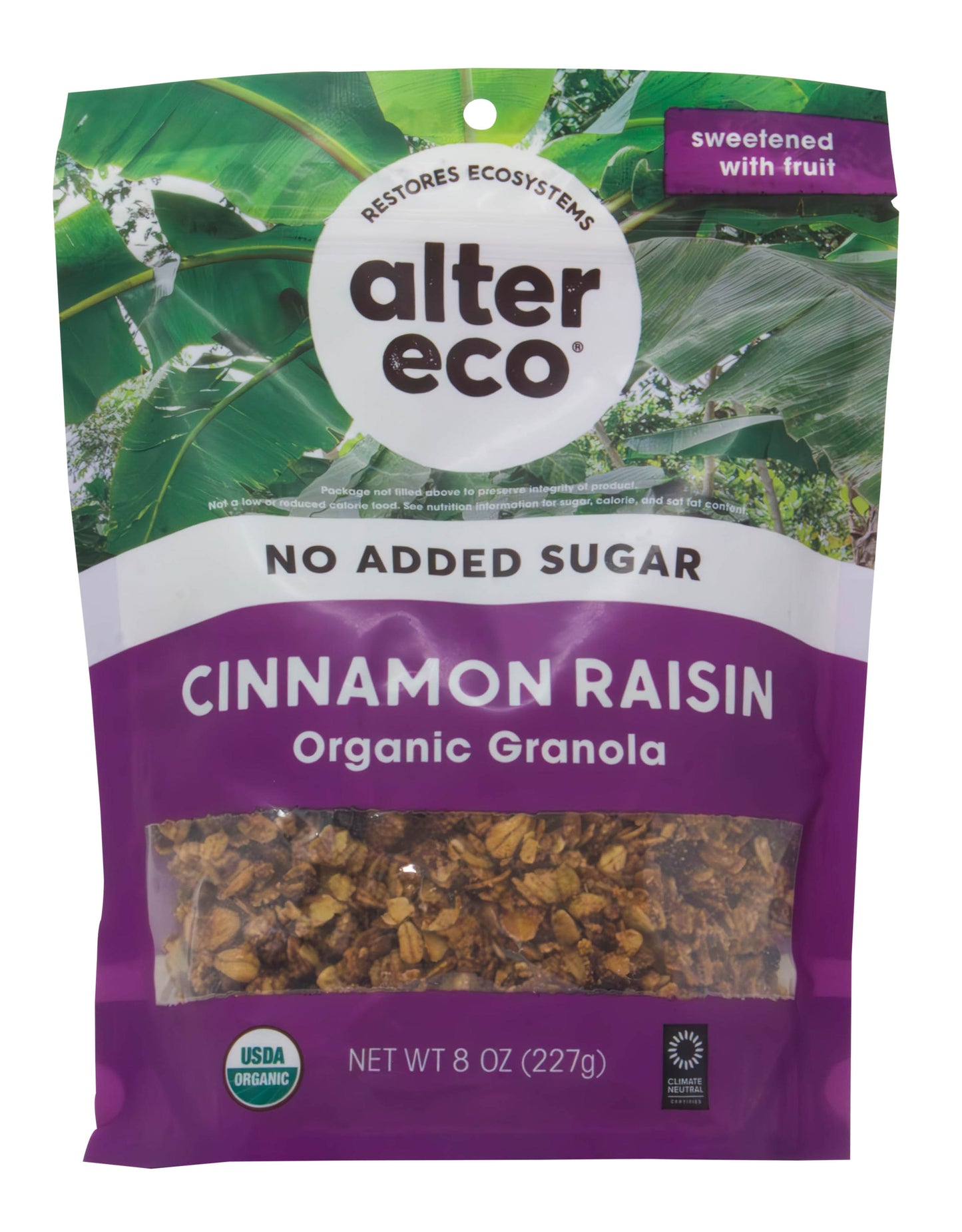 Granola, Cinnamon Raisin, Organic