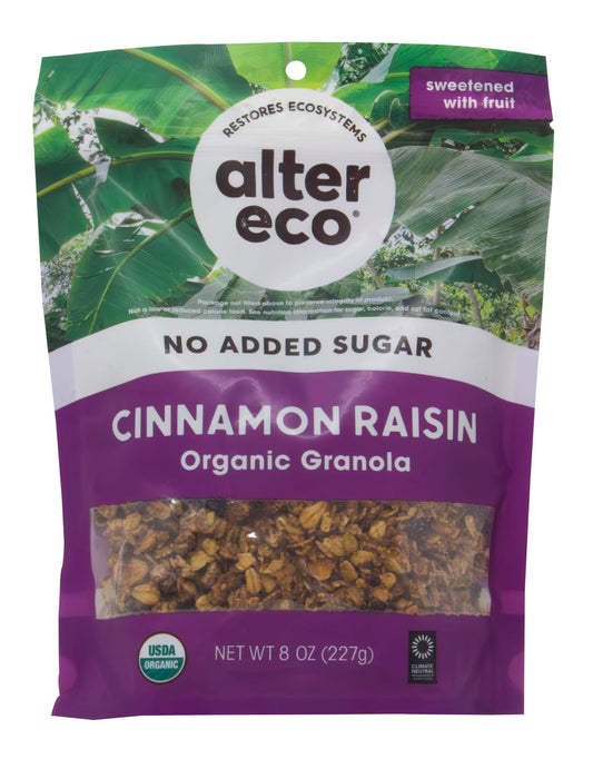 Granola, Cinnamon Raisin, Organic