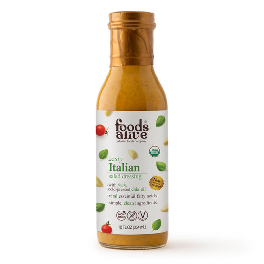 Zesty Italian, Superfood Dressing, Organic