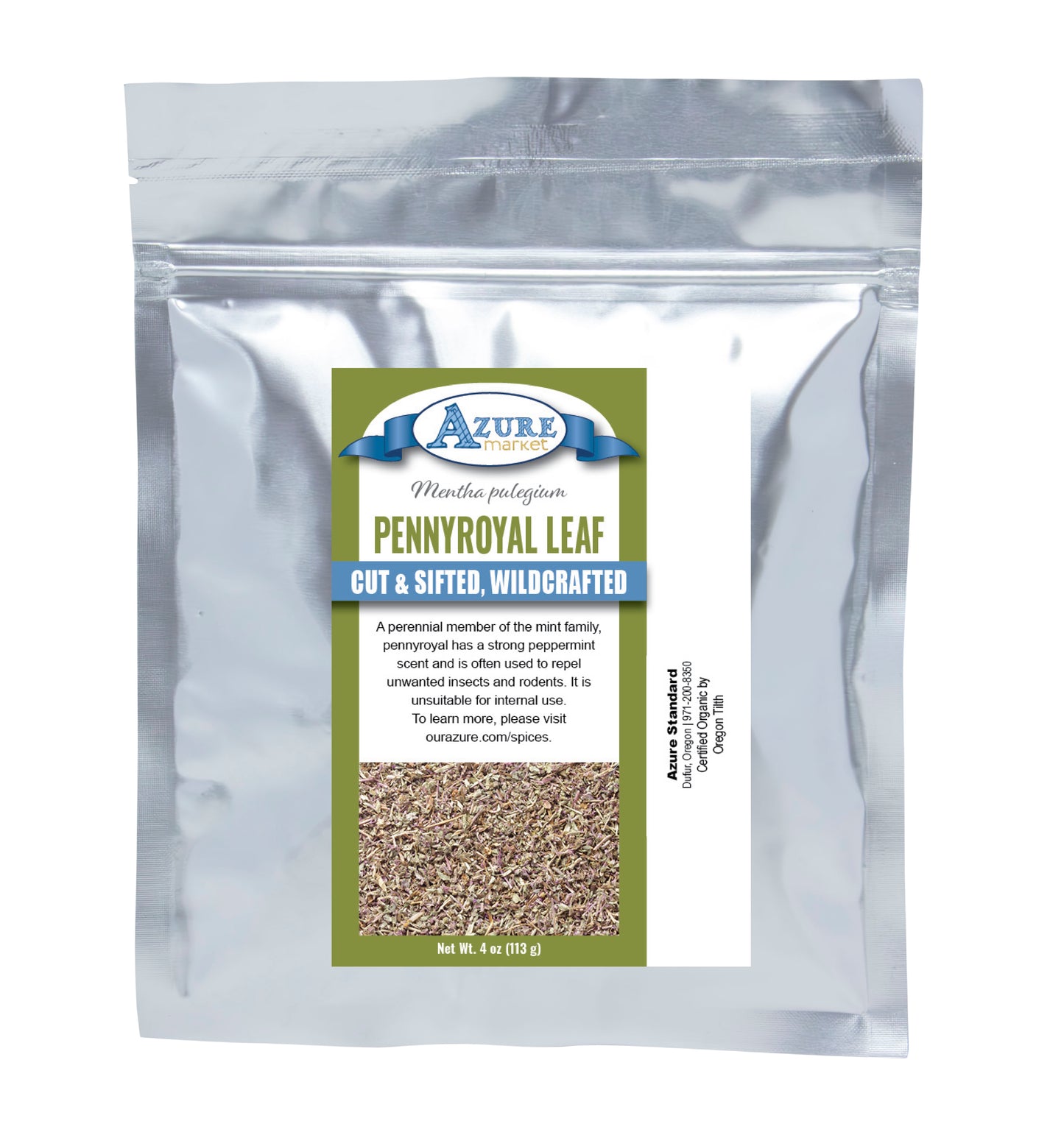 Pennyroyal Leaf, Cut & Sifted, Wildcrafted