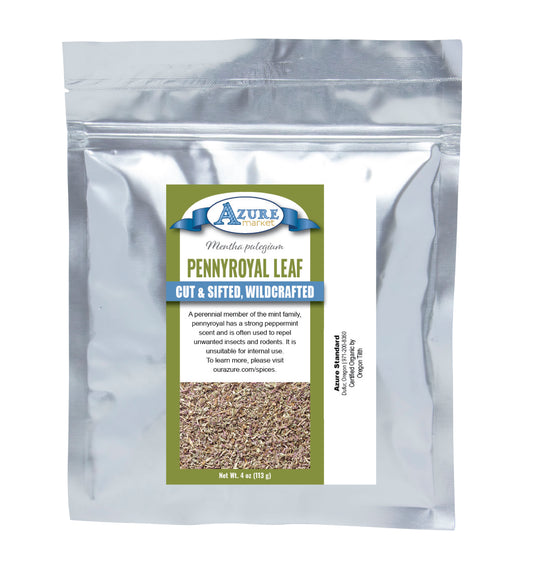Pennyroyal Leaf, Cut & Sifted, Wildcrafted