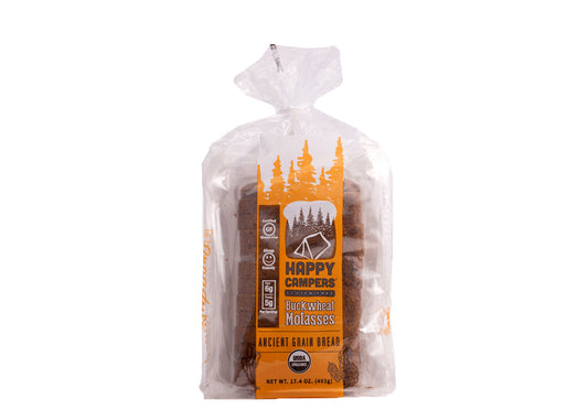 Stompin' Good Seed Buckwheat Molasses Bread, GF, Frozen, Organic