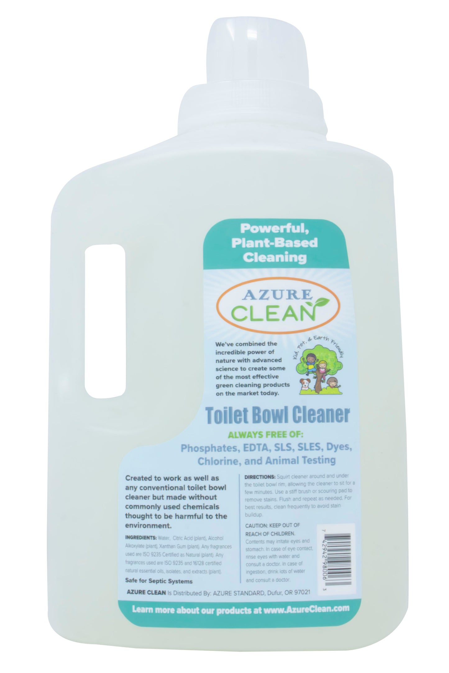 Toilet Bowl Cleaner, Fragrance Free