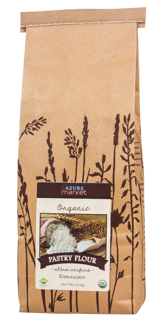 Unbleached Pastry Flour, Ultra-Unifine, Organic