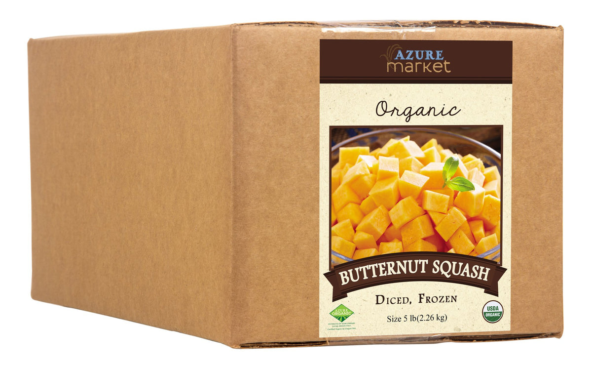 Butternut Squash, Diced, Frozen, Organic