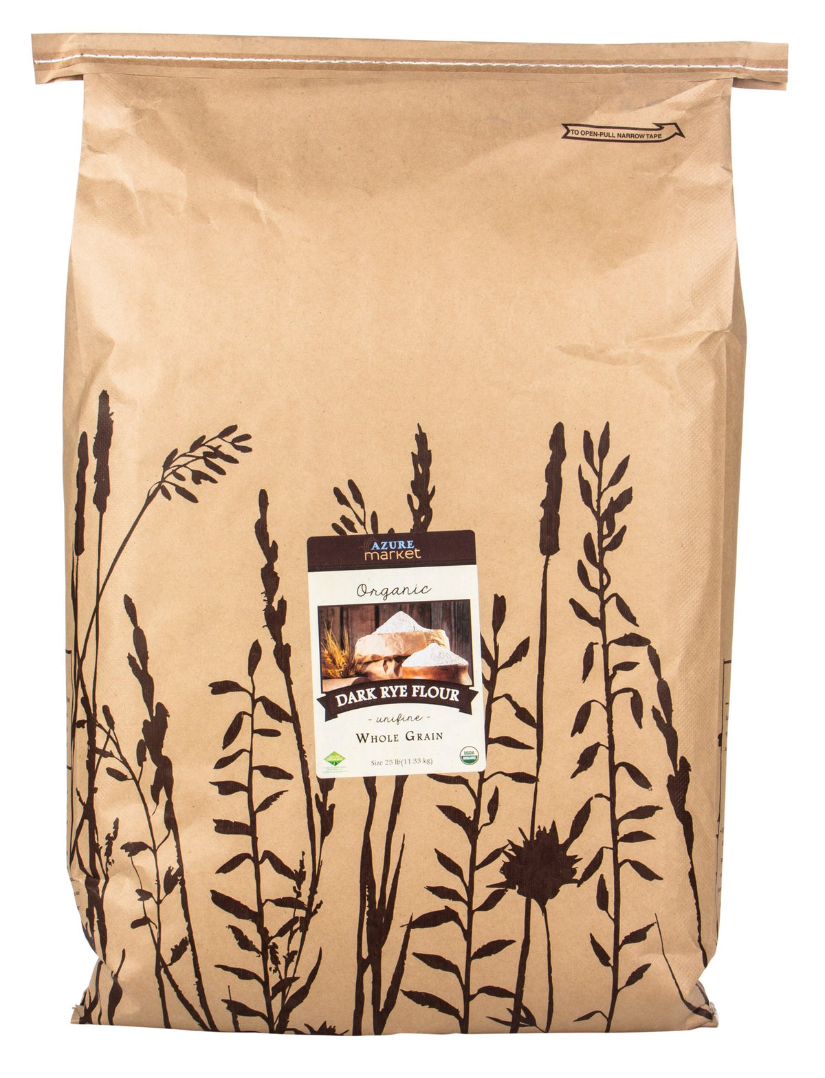 Dark Rye Flour (Unifine), Organic