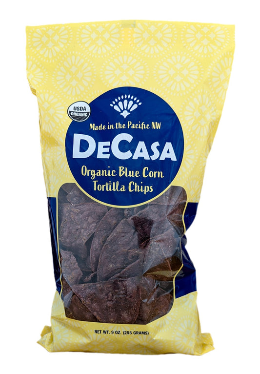 Tortilla Chips, Blue Corn, Organic