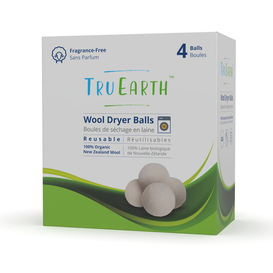 Wool Dryer Balls (Set of 4)