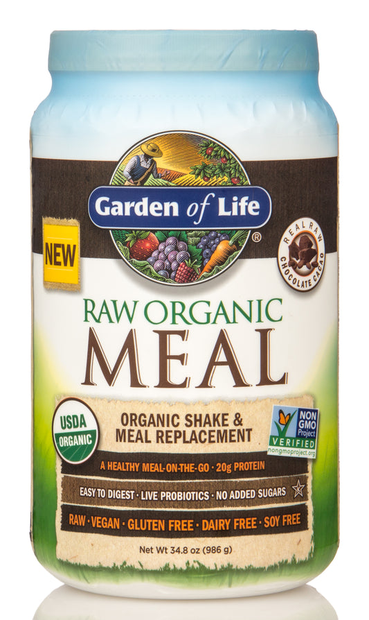 Raw Meal, Chocolate, Organic