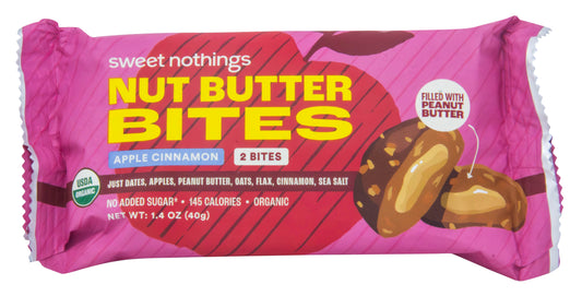 Nut Butter Bites, Apple Cinnamon, Organic