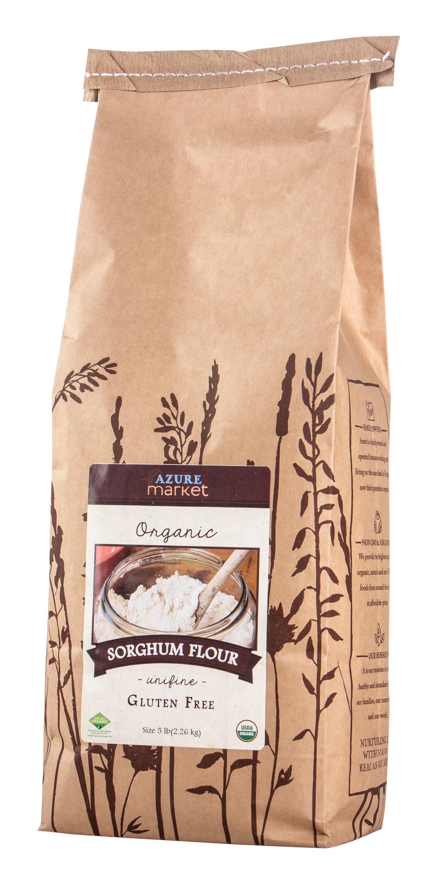 Milo Sorghum Flour (Unifine), GF, Organic