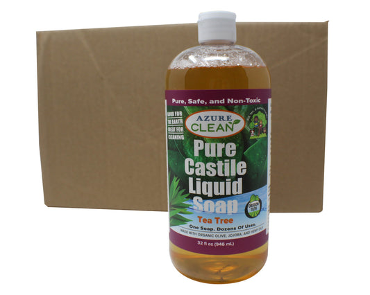 Castile Liquid Soap, Pure, Tea Tree, Organic