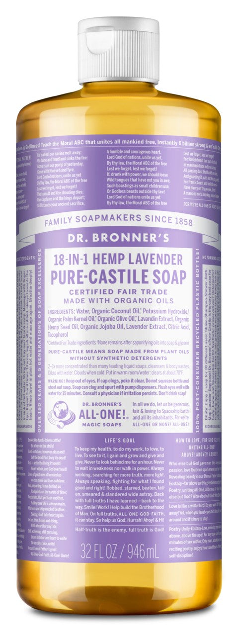Lavender Pure Castile Soap, Organic