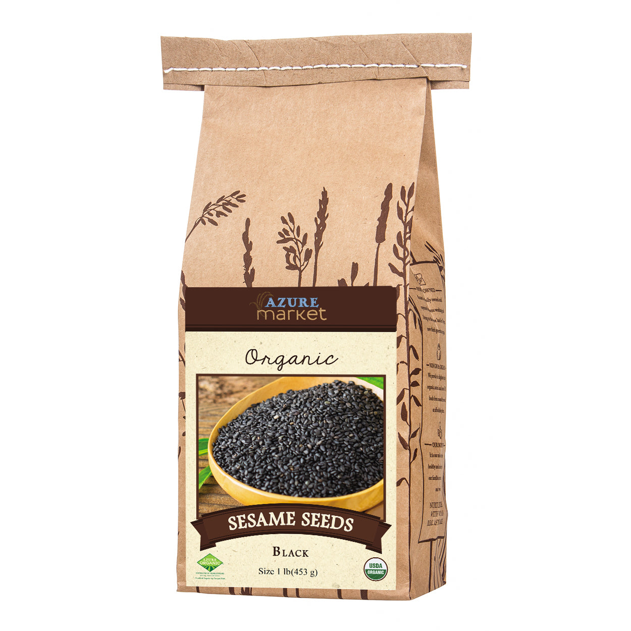 Sesame Seeds, Black, Organic
