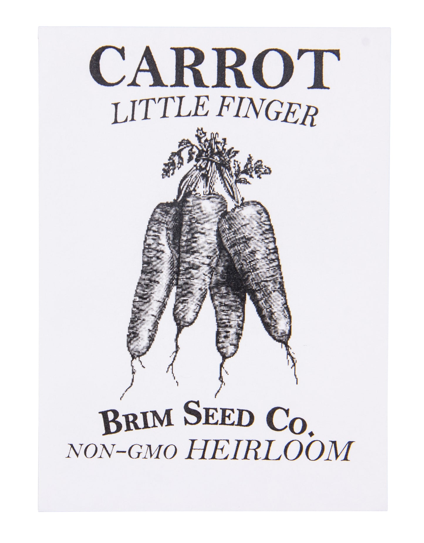 Carrot, Little Finger Heirloom Seed