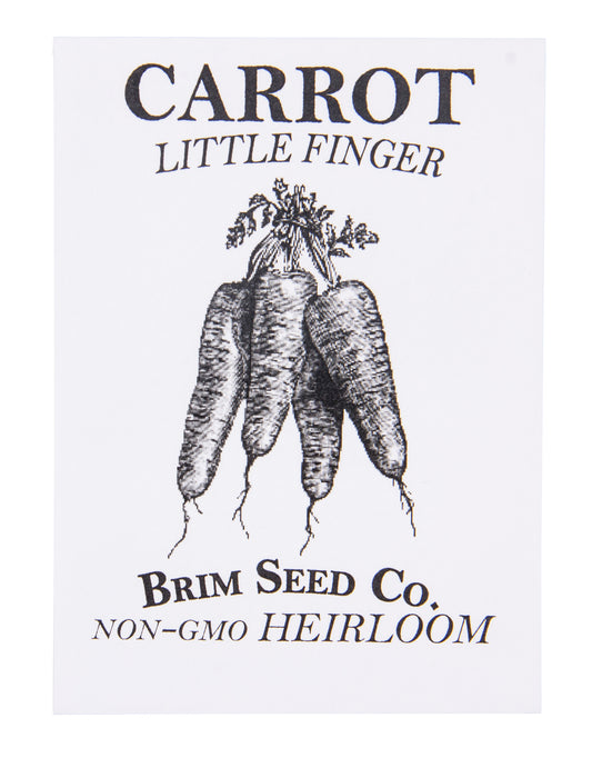 Carrot, Little Finger Heirloom Seed