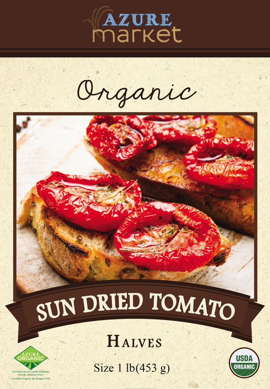 Tomato, Sun Dried, Halves, Organic