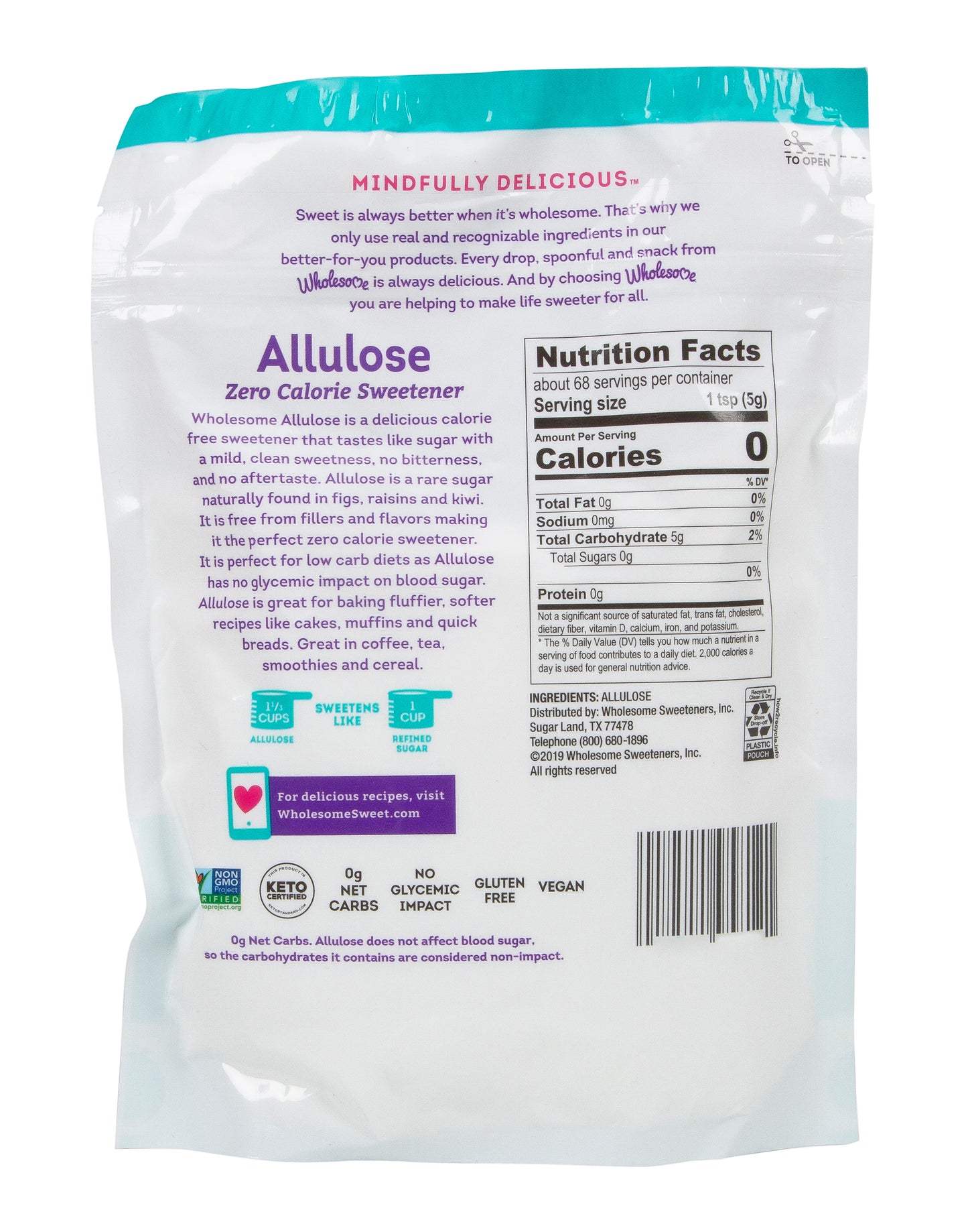 Allulose, Granulated