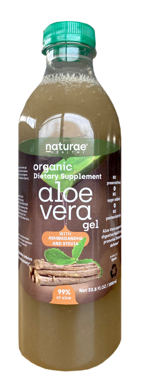 Aloe Vera Gel with Ashwagandha and Stevia