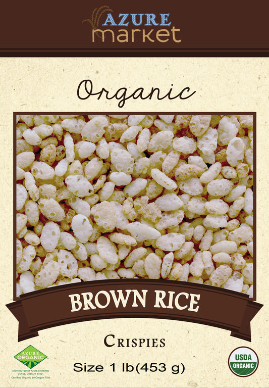Brown Rice Crispies, GF, Organic