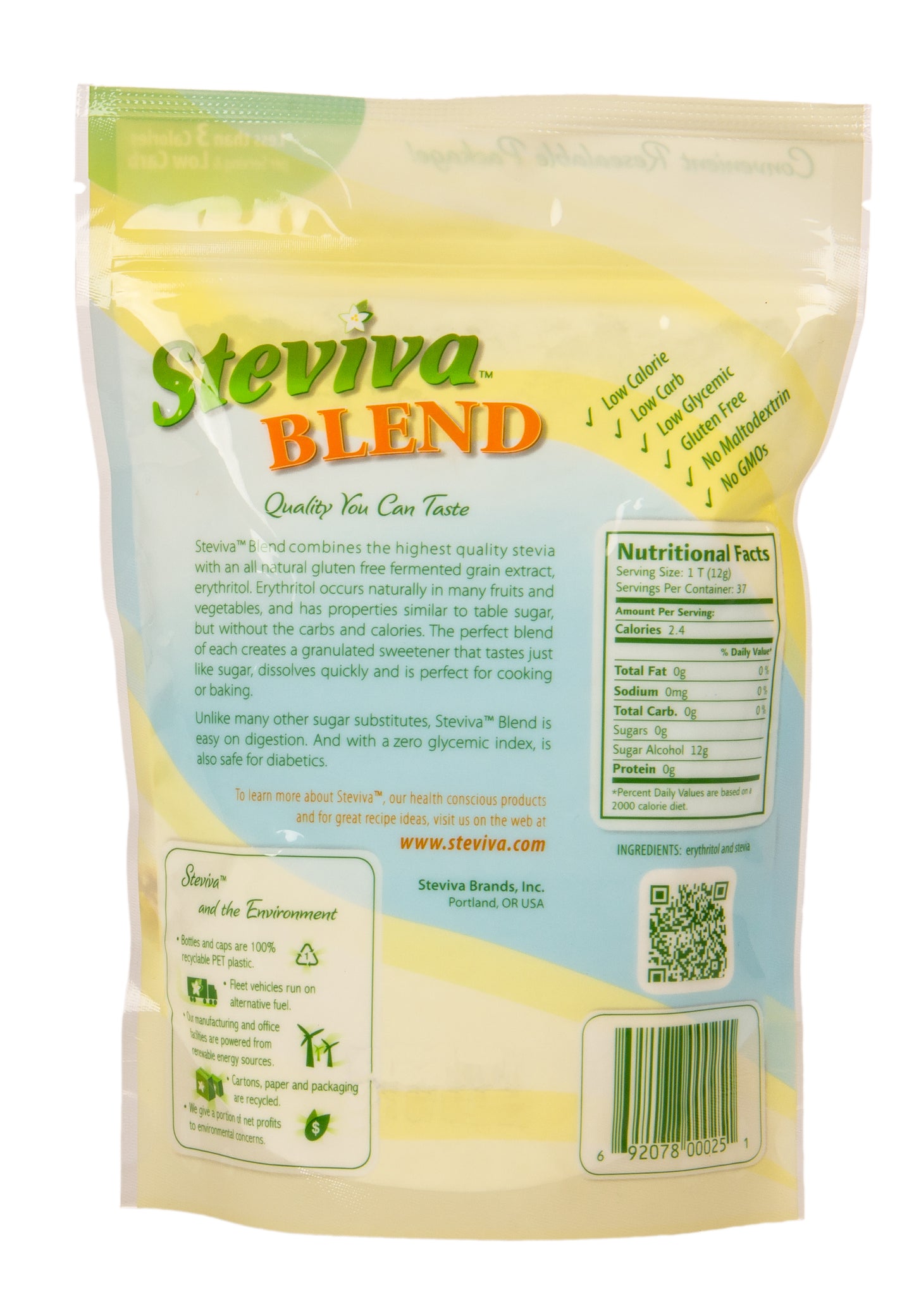 Steviva Blend, Fine Powder