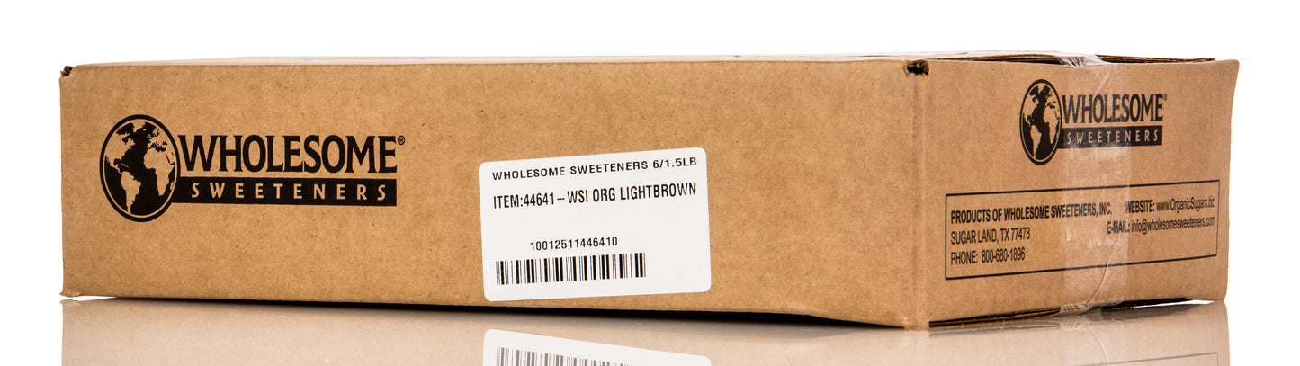 Brown Sugar, Light, Organic, Fair Trade