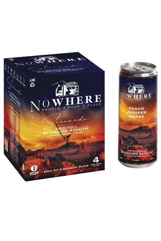 Craft Beverage, Serenade, Peach, Juniper, Agave, -Non Alcoholic