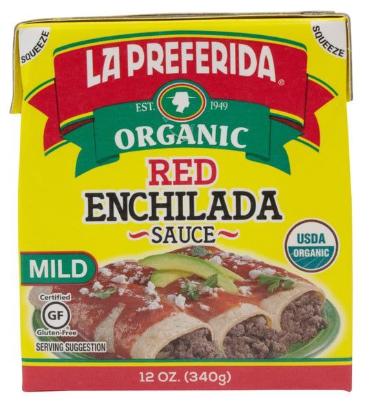Enchilada Red Sauce, Mild, Organic