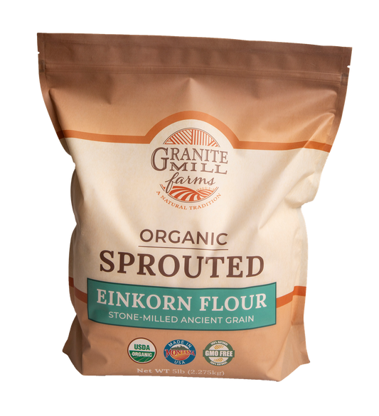 Einkorn Flour, Sprouted, Organic