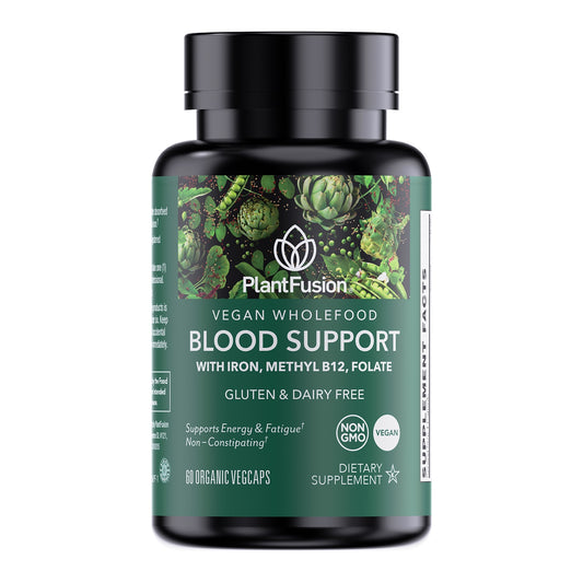 Blood Support with Iron, Methyl B12, Folate