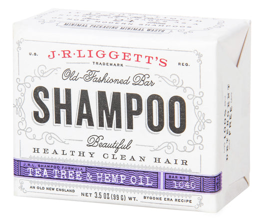 Old Fashioned Bar Shampoo, Tea Tree & Hemp