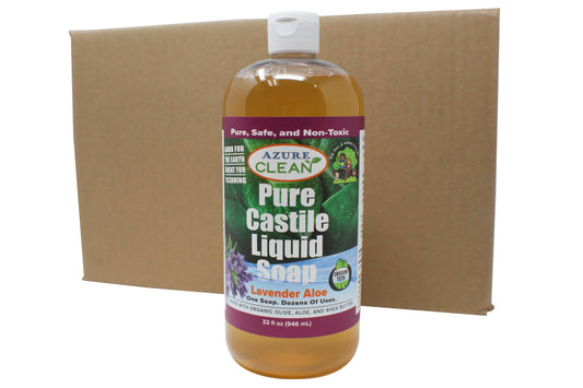 Castile Liquid Soap, Pure, Lavender Aloe, Organic