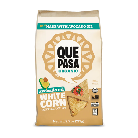 Tortilla Chips, White Corn, Avocado Oil, Organic