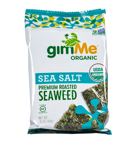 Roasted Seaweed Snack, Sea Salt, Organic