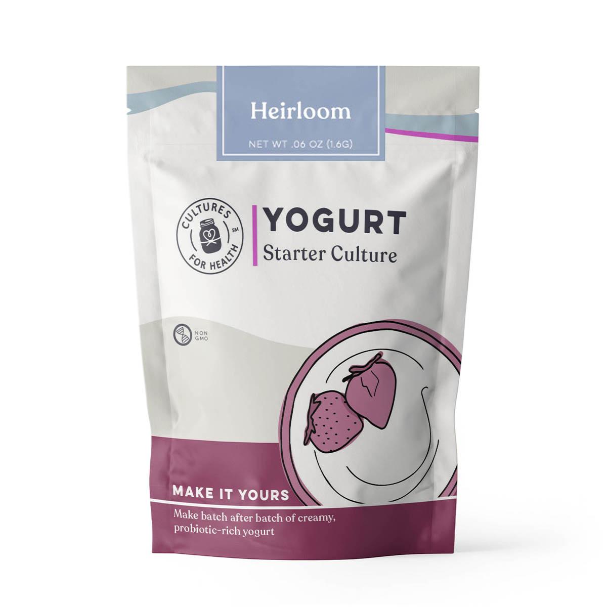 Real Yogurt, Starter Culture, Heirloom Varieties