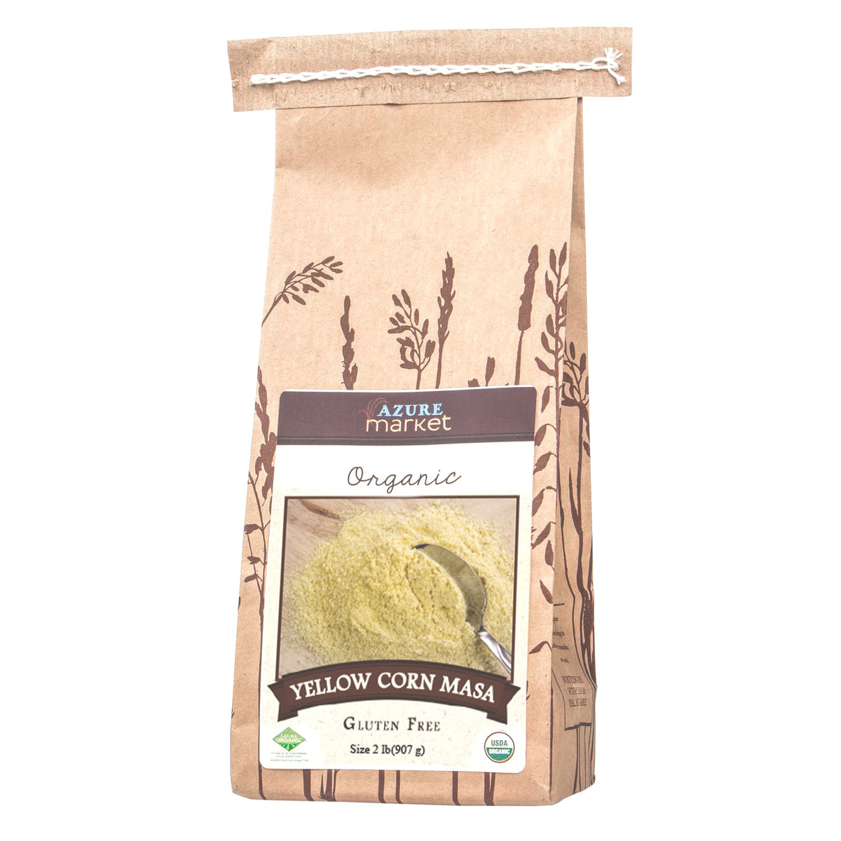Yellow Corn Masa Flour Medium, Organic