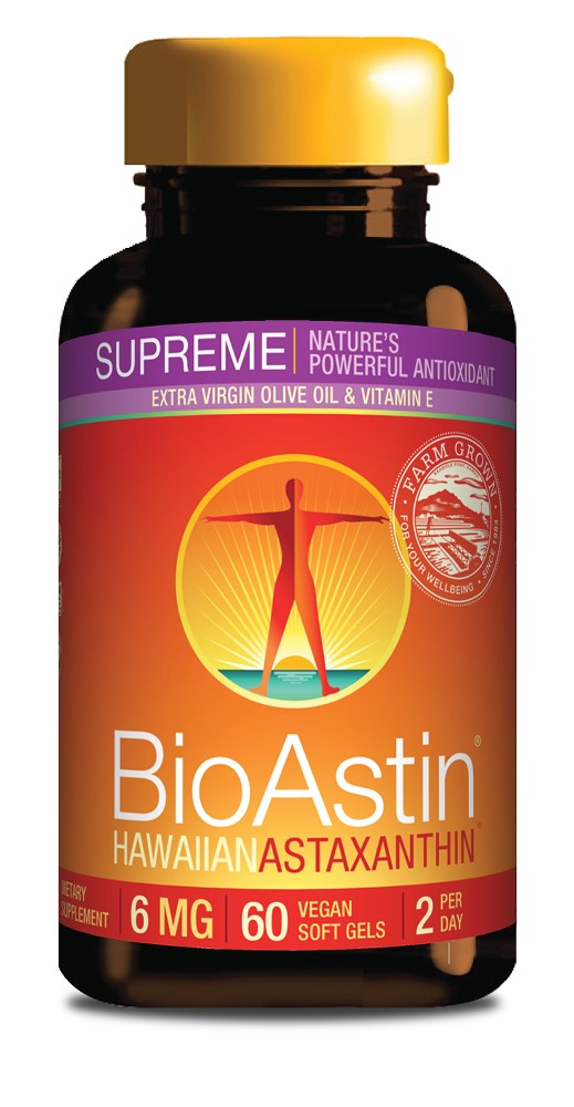 BioAstin Supreme, Natural Astaxanthin 6mg