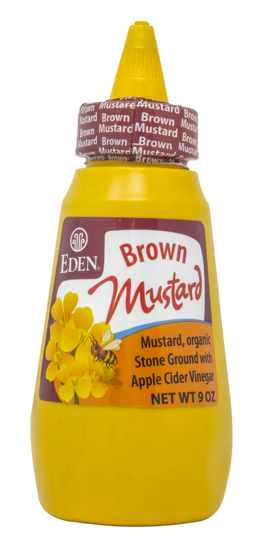 Brown Mustard, Squeezable, Organic