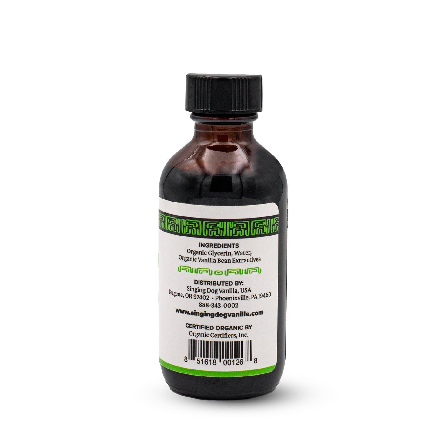 Vanilla Flavor, Pure, Alcohol Free, Organic