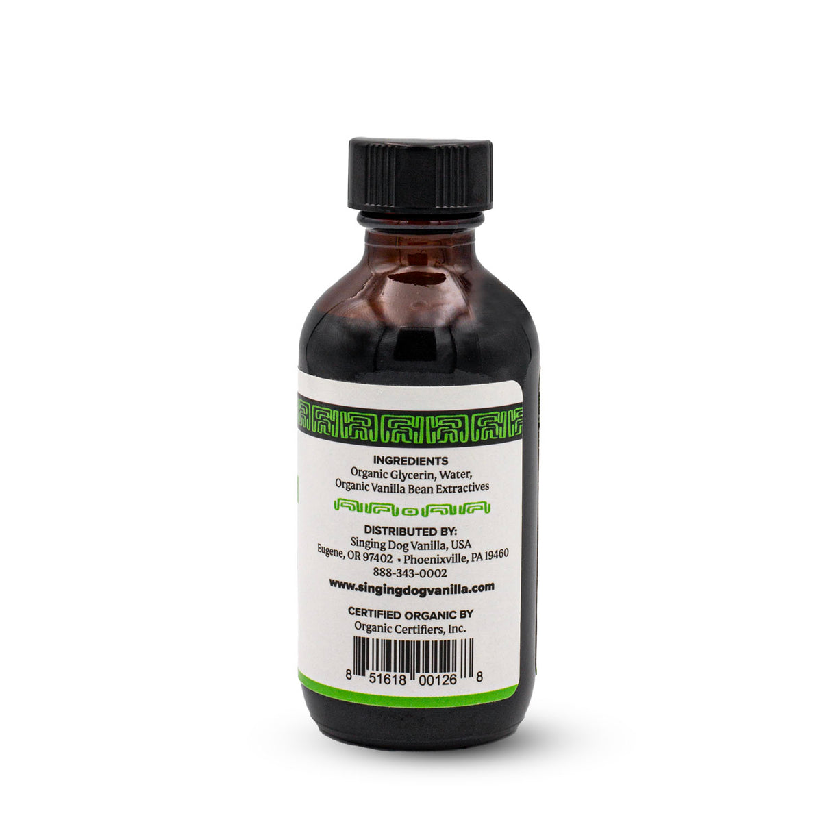 Vanilla Flavor, Pure, Alcohol Free, Organic