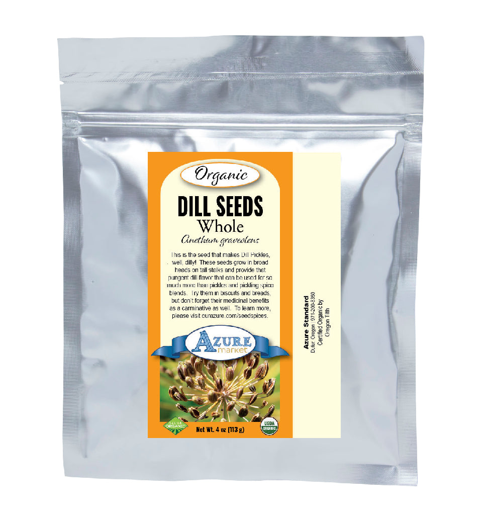 Dill Seeds, Whole, Organic