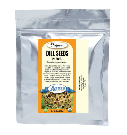 Dill Seeds, Whole, Organic