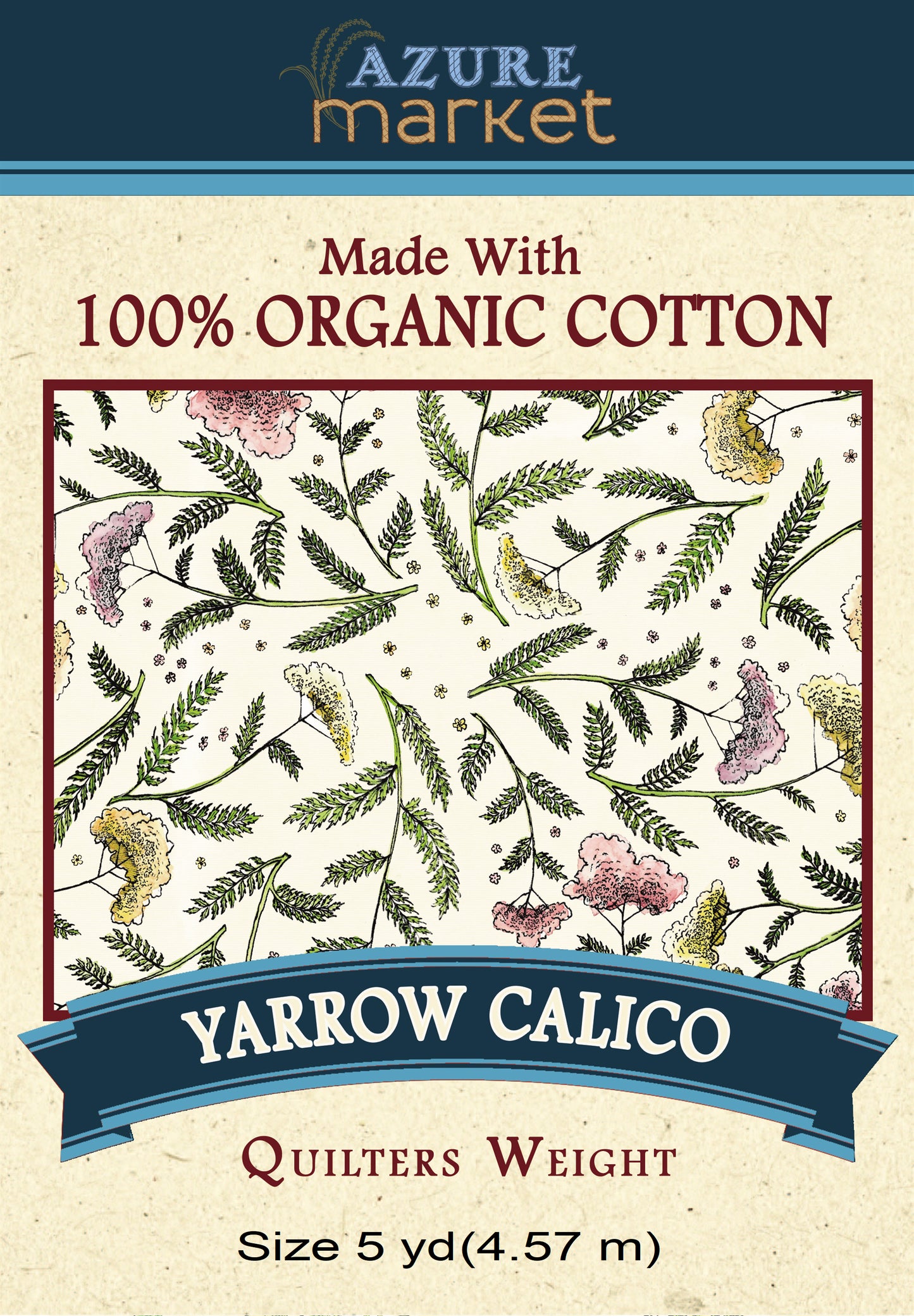 Yarrow Calico, Quilters Weight