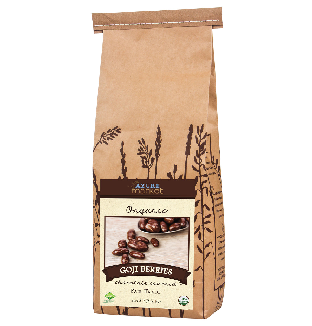 @Goji Berries, Dark Chocolate Covered, Organic, Fair Trade