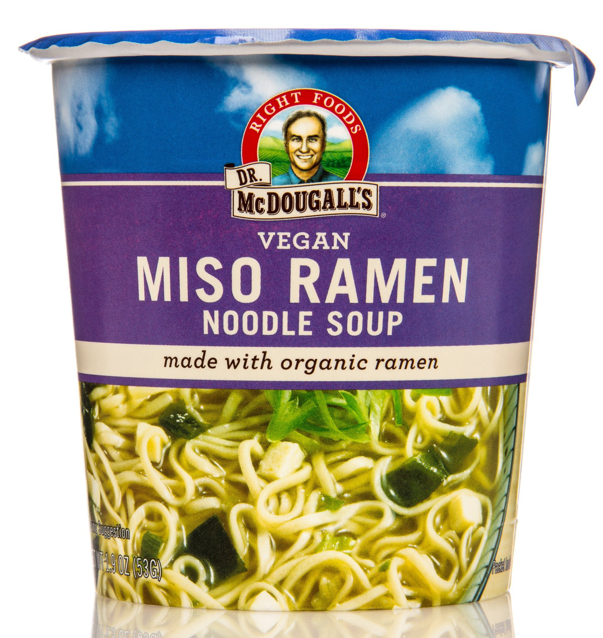 Big Soup Cups, Miso Noodle, with Organic Noodles