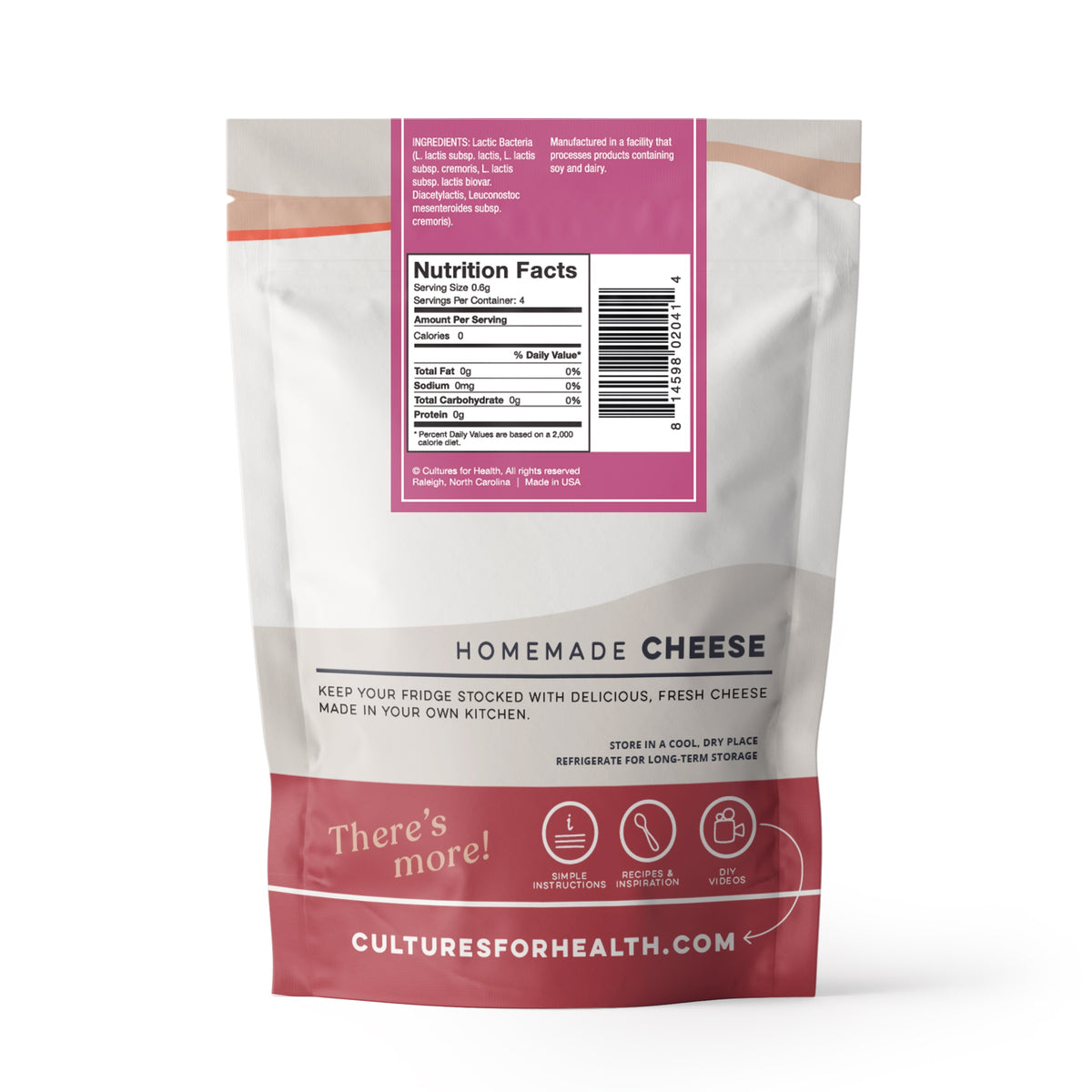 Real Cheese, Starter Culture, Fresh