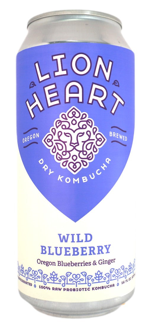 Kombucha, Wild Blueberry, Raw
