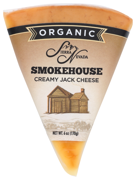 Smokehouse Jack Cheese Wedge, Organic