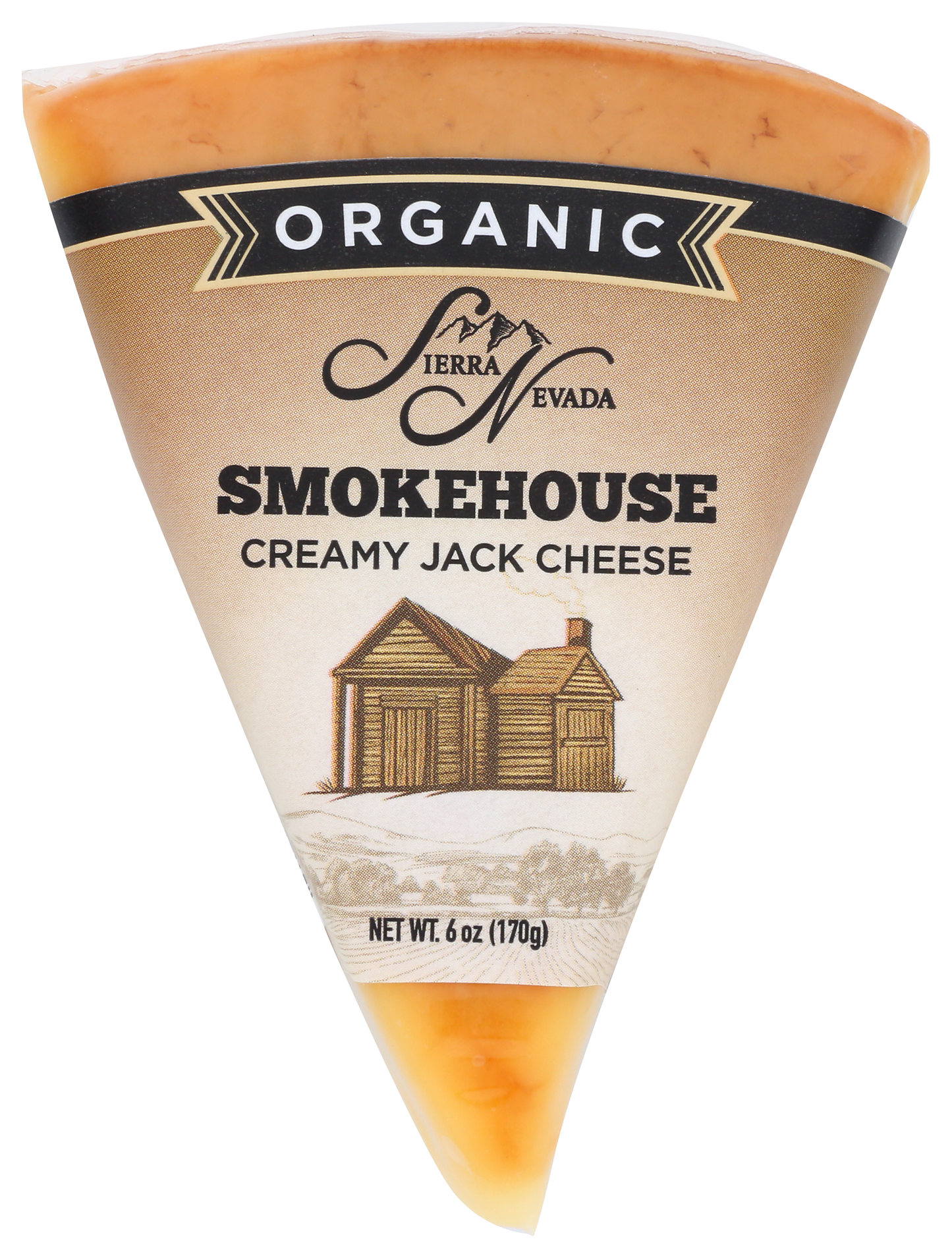 Smokehouse Jack Cheese Wedge, Organic