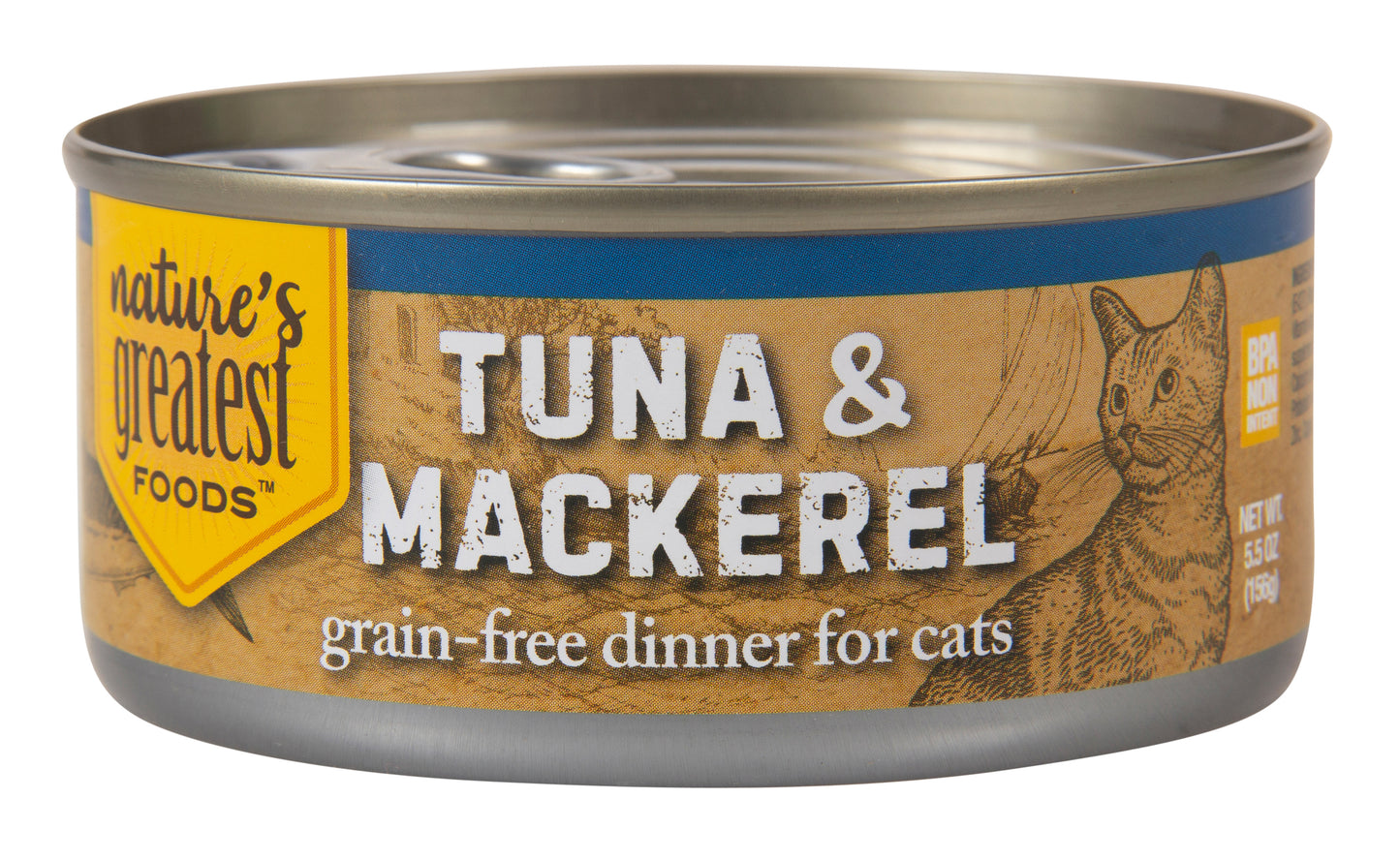 Cat Food, Canned, Tuna & Mackerel in Jelly